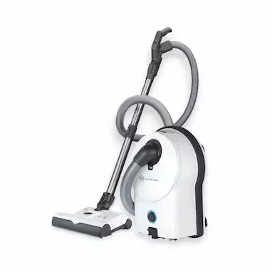 Sebo D4 Premium S-Class HEPA vacuum used by Fresh Start Residential Cleaning for hospital-grade allergen removal in Howell, MI.